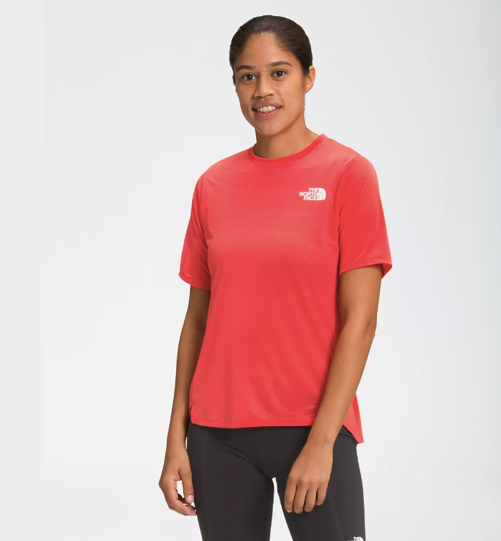 Women's North Face Up With The Sun Short Sleeve Shirt Women's North Face Up With The Sun Short Sleeve Shirt