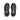 All Gender Hoka Restore TC Black/Black pair angle