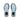 Women's Hoka Mach x 3 Glimmering Blue/Varsity Navy pair angle