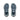 Women's Hoka Gaviota 6 Faded Navy/Glimmering Blue pair angle