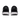 Women's On Cloud 6 (Wide) Black/White heel