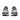 Men's Saucony Hurricane 26 Cadet Black - heel view