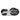 Women's Saucony Hurricane 26 BLACK/SILVER outsole