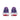 Women's Saucony Omni 22 (Clearance) Marine Crocus - heel view