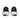 Women's Saucony Endorphin Trainer (Clearance) Black White - heel view