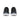 Women's Saucony Kinvara 16 Black White - heel view