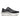Women's Saucony Ride 19 Black Silver - lateral side profile