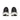 Women's Saucony Ride 19 Black Silver - heel view