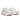 Women's Saucony Ride 19 White Silk - pair, three quarter angle