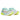Women's Saucony Endorphin Azura White Splash - pair, three quarter angle