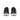 Men's Saucony Kinvara 16 Black White - heel view