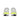 Men's Saucony Kinvara 16 White Citron - heel view