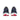 Men's Saucony Triumph 23 (Final Sale) Navy Red - heel view