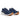 Men's Saucony Hurricane 25 (Final Sale) Navy Cloud - pair, three quarter angle