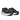 Men's Saucony Ride 19 Black Silver - pair, three quarter angle