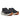 Men's Saucony Ride 19 Black Pewter - pair, three quarter angle