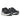 Men's Saucony Guide 19 Black Silver - pair, three quarter angle