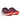 Men's Saucony Guide 19 Crimson Fire - pair, three quarter angle