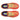 Men's Saucony Peregrine 16 Fire Black - top down view