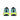 Men's Saucony Peregrine 16 Splash Citron - heel view
