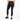 Women's Saucony Fortify 7/8 Tight Black - three quarter angle