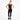 Women's Saucony Fortify 7/8 Tight Black - side