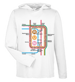 Commonwealth Unisex Chicago Subway RUN Tech Hoodie