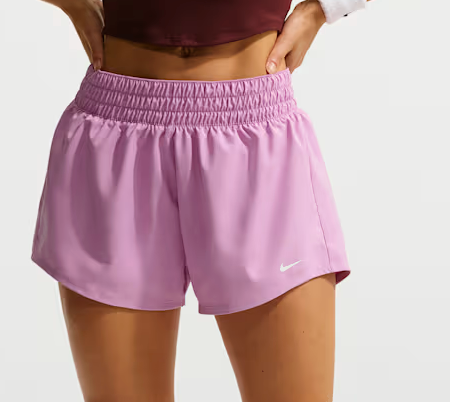 Nike One Women's Dri-FIT Mid-Rise 3" Brief-Lined Shorts