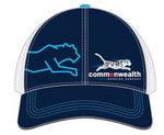 Commonwealth Running Company- Chicago Flag Logo Trucker Hat 2021