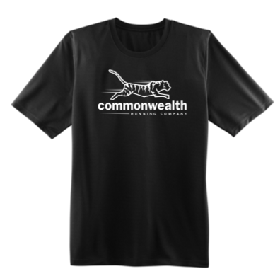 Brooks Unisex Commonwealth Short Sleeve Tech T-Shirt Original Logo